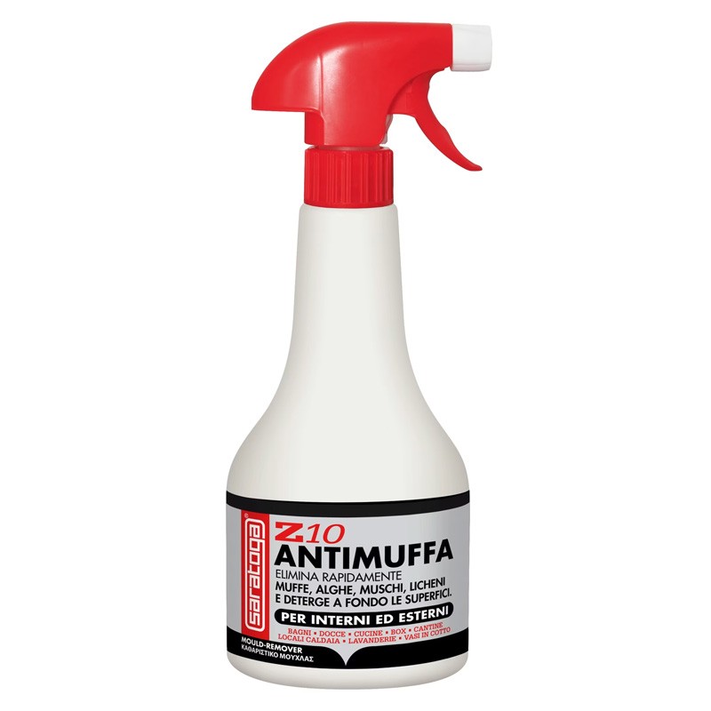 Antimuffa Saratoga Z10 Liquido antimuffa spray per tutte le superfici